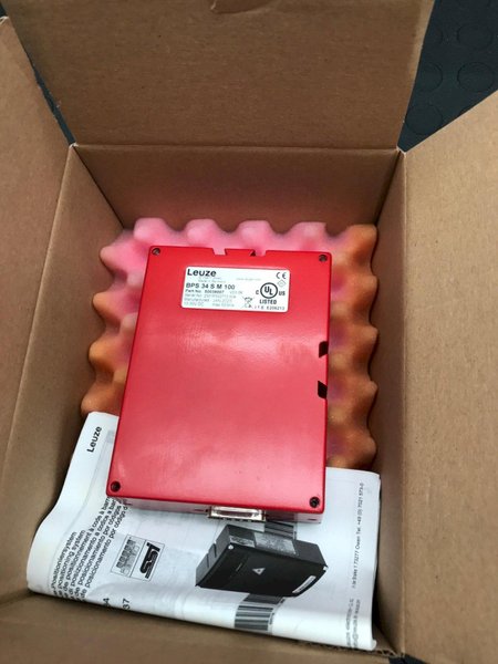 LEUZE BPS34SM100 Barcode Positioning Sensor 0.1mm NEW