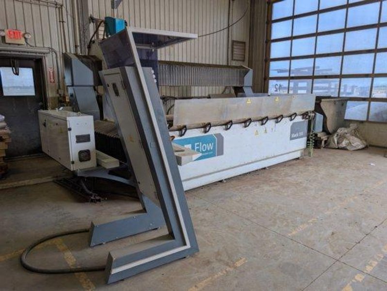 5′ x 10′ Flow Mach 300 Waterjet, 2019 – 60,000 PSI, 5 Axis