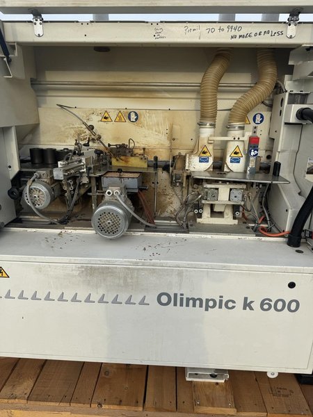 SCM Olimpic K600 Edgebander, 2013 – Pre-Mill &amp; Corner Rounding