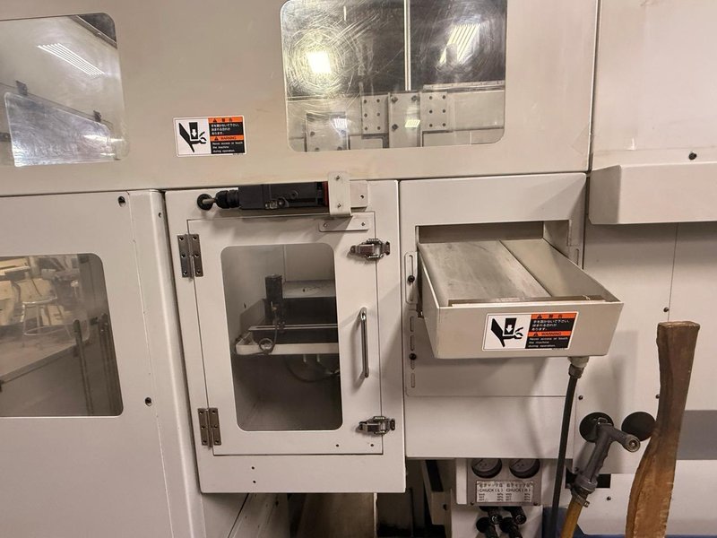 Muratec MW180 Twin Spindle CNC Lathe, 2016 – Gantry Loader