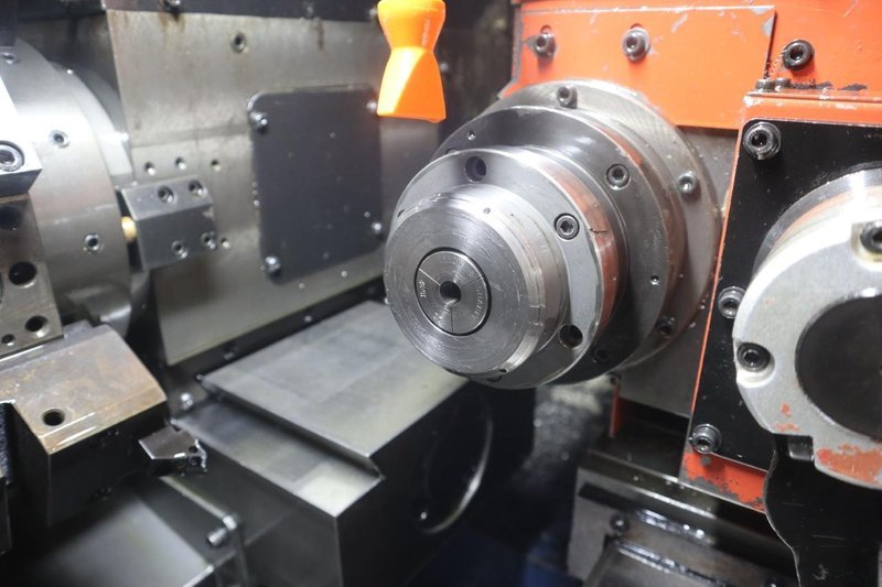 Miyano BND-34S CNC Lathe, C-Axis on Main and Sub-Spindle, 12 Station Turret, Parts Catcher &amp; Conveyor, Chip Conveyor- Auction Item