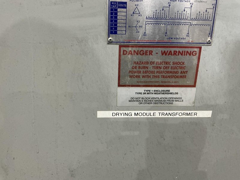 60 KVA OLSUN CLASS AA DRY TYPE TRANSFORMER: YOBRO #24590