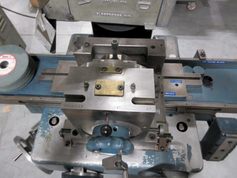 KO LEE S618 Manual Surface Grinder with Vacu-Guard Shield and Custom Spin Fixture- Auction Item