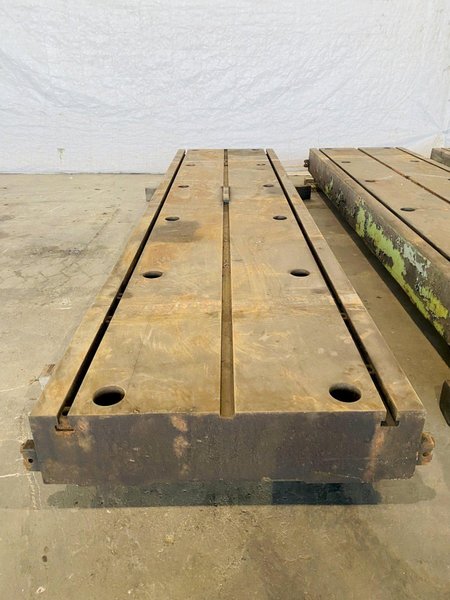 62&quot; X 262&quot; X 8&quot; T SLOTTED FLOOR PLATES. STOCK # 0317522