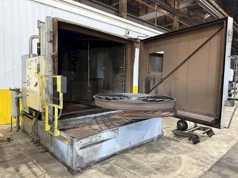 75&quot; x 60&quot; PROCECO MODEL #HD-75X60-E-6000-1-BO HEAVY DUTY ROTARY TABLE PARTS WASHER: YOBRO #24050