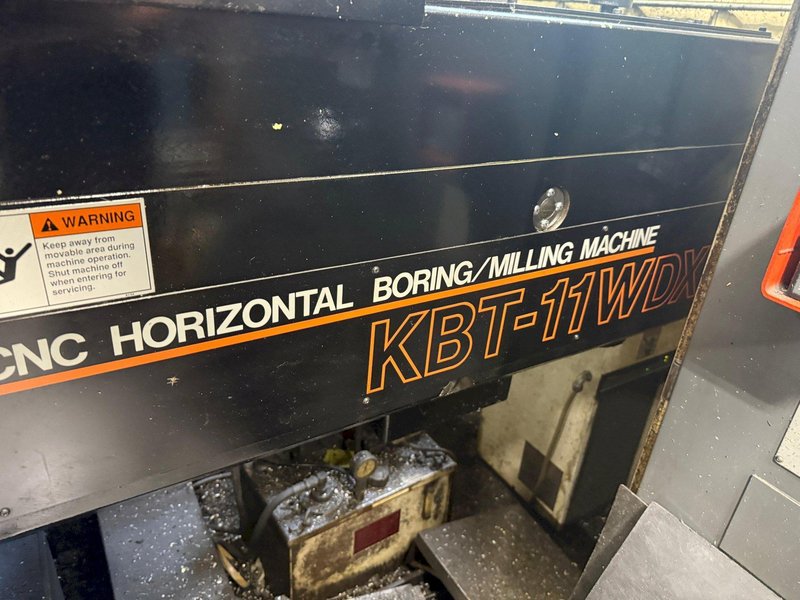 Used 1994 Kuraki KBT-11WDXA CNC Horizontal Boring Mill For Sale