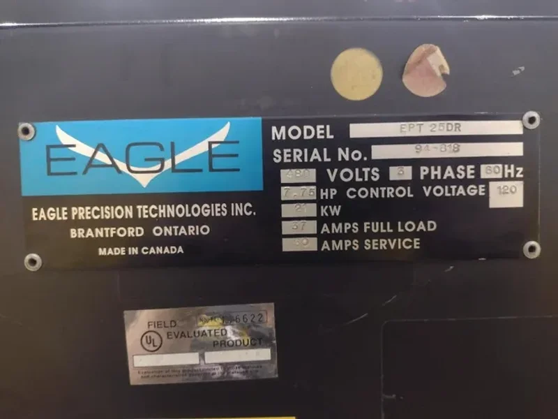 EAGLE 1" OD X .140" WALL EPT-25DR CNC TUBE &amp; PIPE BENDER   -  EPT-25DR