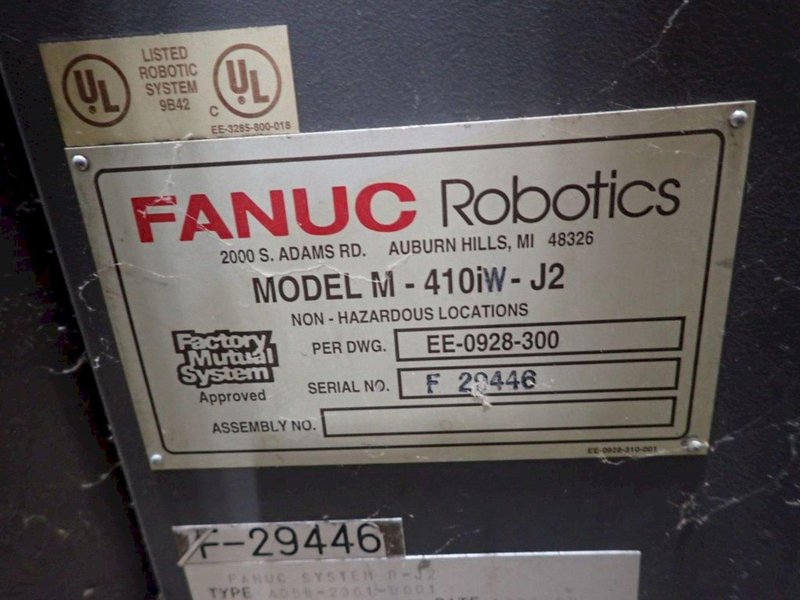 FANUC M-410IW-J2 ROBOT W/ R-J2 CONTROL: YOBRO #24272