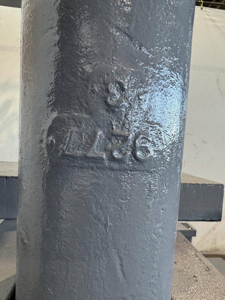 100 TON WATSON-STILLMAN HYDRAULIC H FRAME STYLE STRAIGHTENING PRESS. STOCK # 0875226