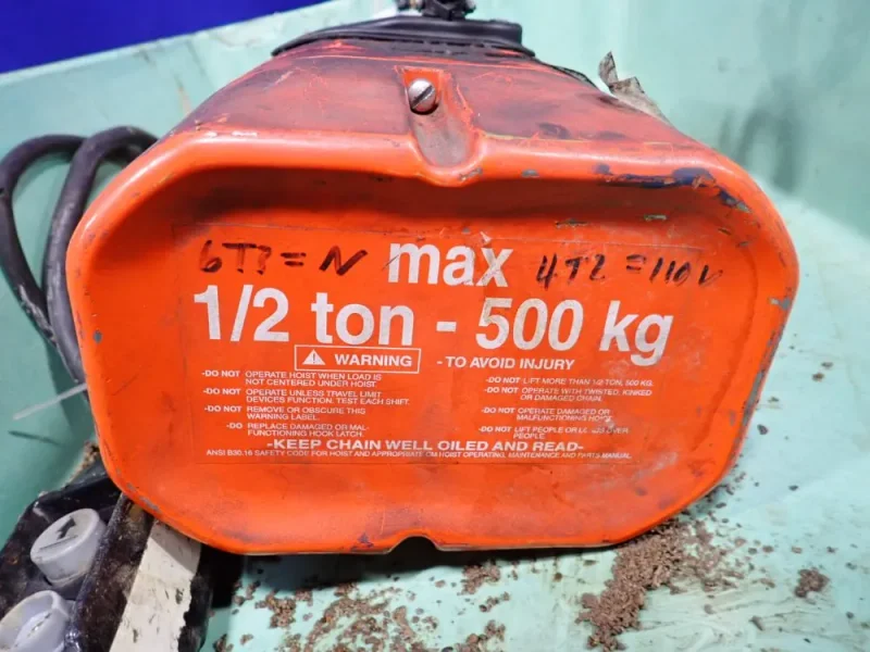 CM 1/2 TON HOIST  -  WF