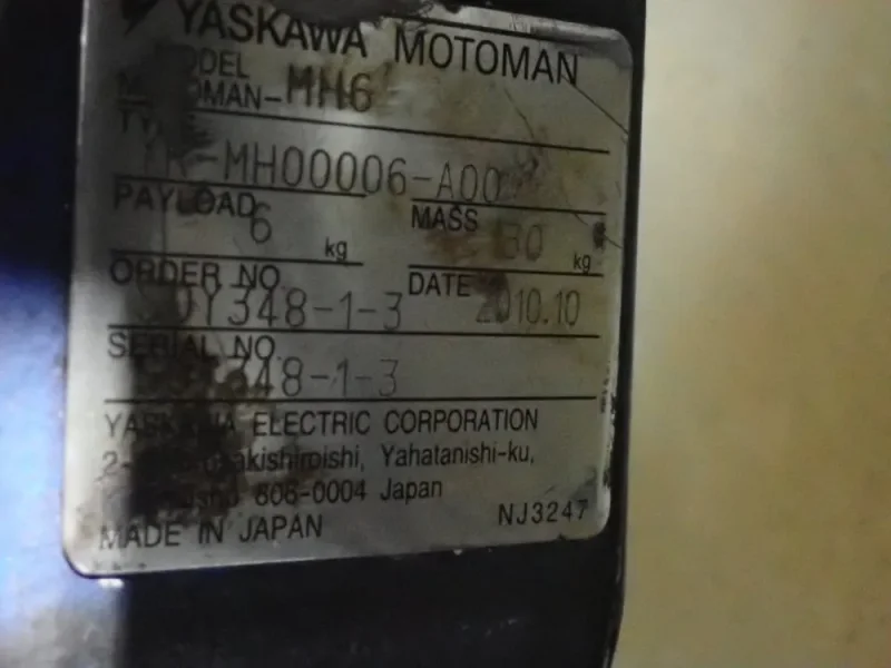 YASKAWA MOTOMAN ROBOT  -  MH6