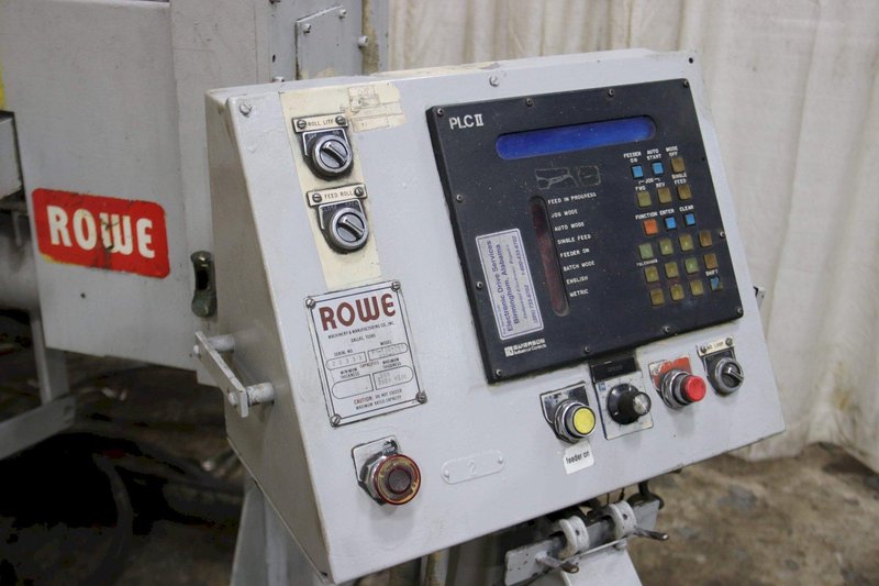 20&#039; X .105&#039; ROWE MODEL RM-FDC-053-220 SERVO FEEDER: STOCK #71072