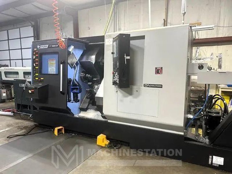DN Solutions Doosan Puma TT1800SY Multi Axis CNC Lathe – 2022 Y Axis Twin Spindle Twin Turret