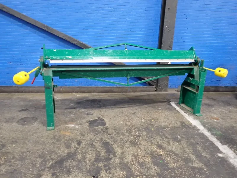 NATIONAL SHEET METAL MACHINES INC 16 GAUGE / 97" SHEET METAL BRAKE  -  N9616