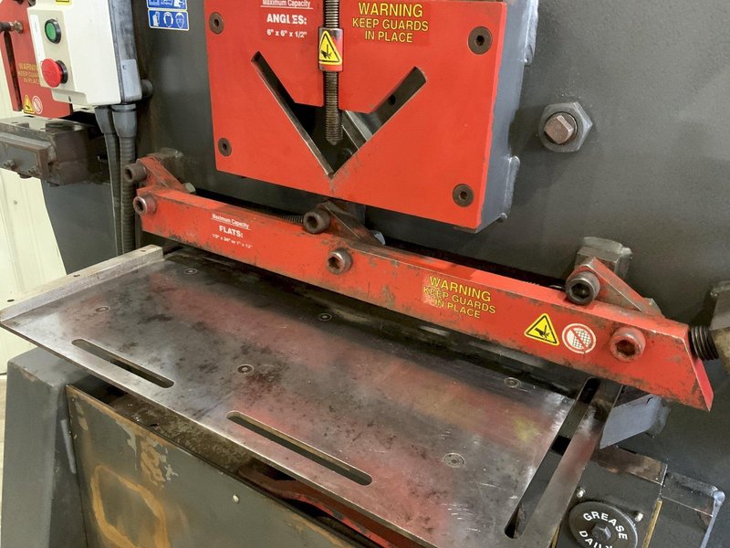120 TON EDWARDS MODEL 120T HYDRAULIC IRONWORKER: STOCK #81412