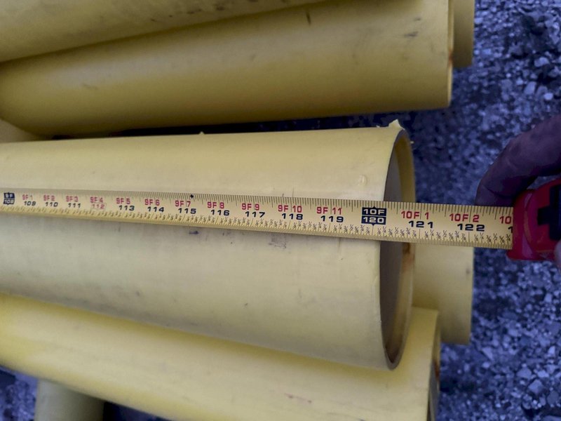 (42) 10' LONG x 26" HIGH IDEAL SHIELD TWO LINE PLASTIC COATED HEAVY DUTY GAURDRAIL BARRIER: YOBRO #24873