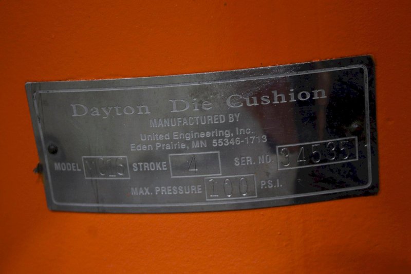 110 TON BLISS MODEL #C110 OBI PRESS: STOCK #75478