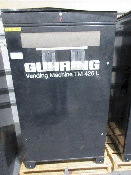Guhring TM426L Tool Dispensing System - Inventory Management - (2) Vending Machines w/ Main Control Unit (Model TM426)- Auction Item