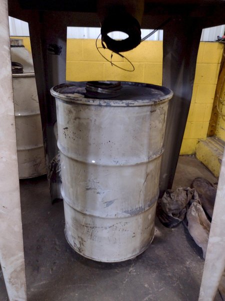 42" X 50 HP TIMESAVER MODEL #343-1SG  SLAG GRINDER BELT SANDER WITH HAMMOND DUST COLLECTOR: STOCK #17009