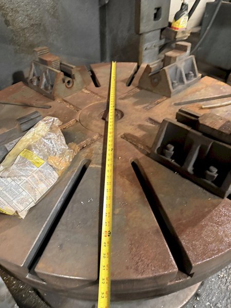 KING VERTICAL TURRET LATHE. STOCK # 0546426
