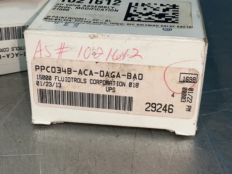 MAC VALVES INCORPORATED 120 PSI SOLENOID VALVE   -  PPC034B-ACA-0AGA-BA0