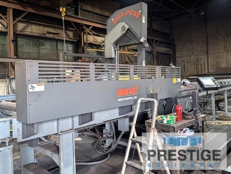 Marvel Amada 800A-PC-3S-60 Automatic CNC Vertical Band Saw