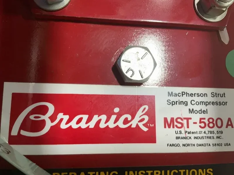 Branick Macpherson Strut Spring Compressor - Mst-580 A