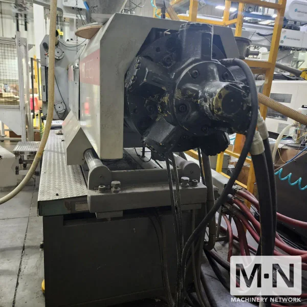 400 TON 59 OZ VAN DORN MODEL 400HT-2800 INJECTION MOLDING MACHINE MFG 1999