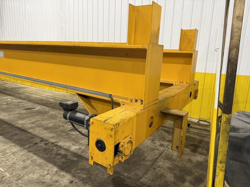 7.5 TON x 48'-9'' x KONE CRANES FREE STANDING CRANE SYSTEM, COMPLETE WITH 140' RUNWAY BEAMS AND UPRIGHTS: YOBRO #24534