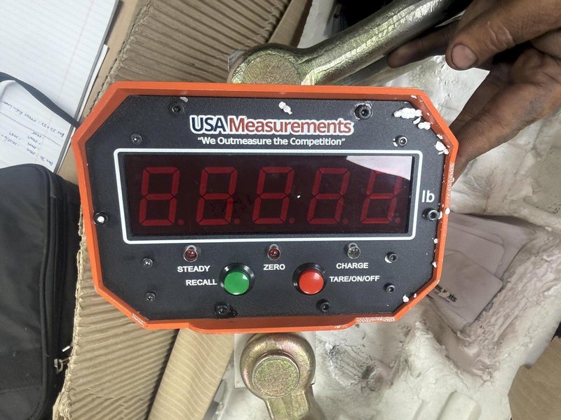 10,000 LBS US MEASUREMENTS DIGITAL CRANE SCALE: YOBRO #26154
