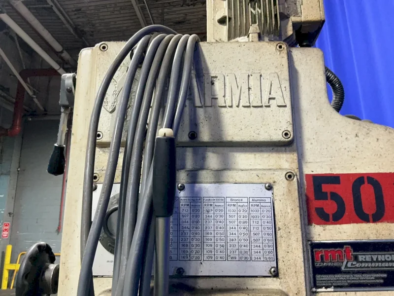 IBARMIA 25” X 21” DRILL PRESS   -  B-50