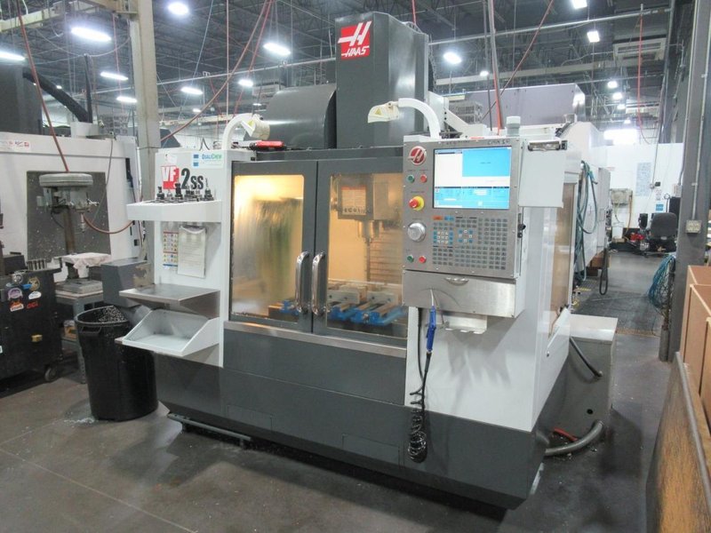 Haas VF-2SS CNC Vertical Machining Center, 30&quot;x16&quot;x20&quot; Travels, CT40, 12k RPM, Probing, High Speed Machining- Auction Item