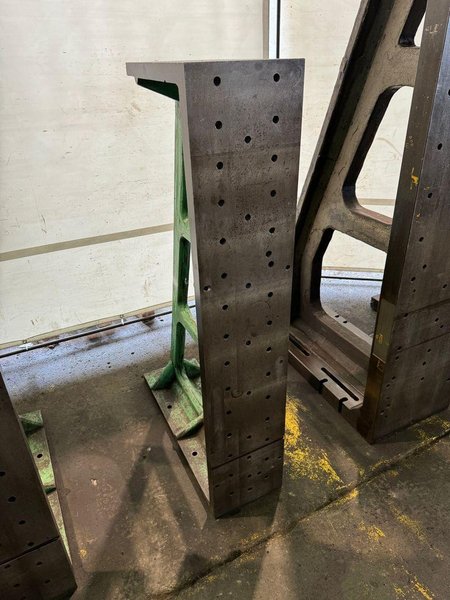 12&quot; WIDE X 60&quot; TALL X 36&quot; DEEP ANGLE PLATE SET. STOCK # 0364824