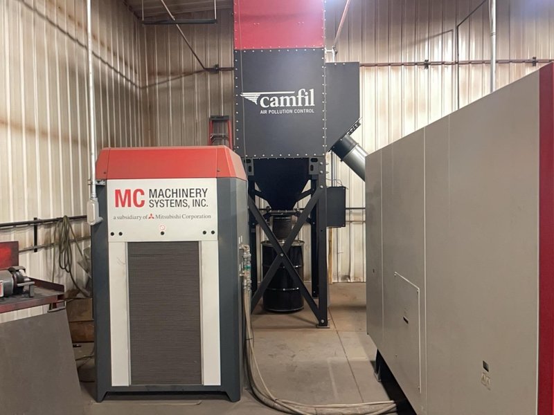 4000 Watt Mitsubishi ML3015SR-F-40-S Fiber Laser, 2020- 5′ x 10′ Table