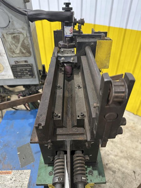 10&quot; GUILD MODEL #PSA-135-10 SHEAR END COIL STRIP WELDER WITH MILLER ECONO-TWIN HF WELDER: STOCK #22611