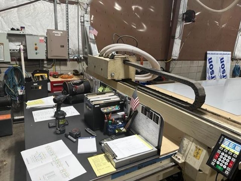 5’x22′ AXYZ Panel Builder 5022 CNC Router, 2012