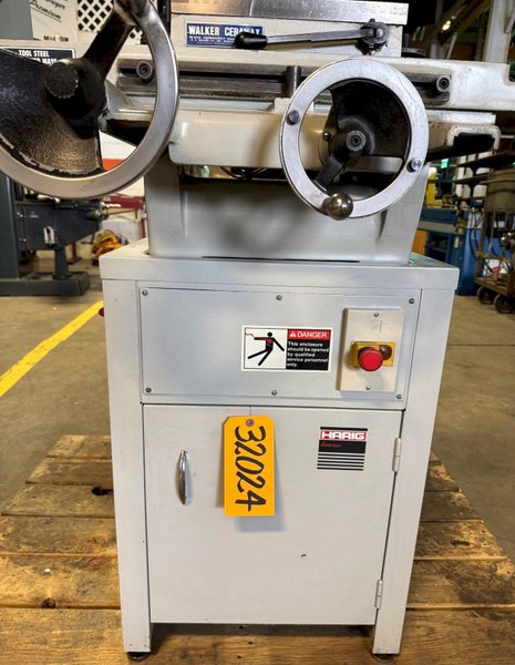 6" x 12" Harig Surface Grinder No. 612, Hand, Chuck, 1.5 HP, Nice