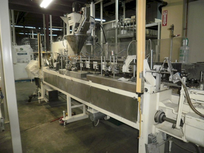 Bartelt IM 9-12 Horizontal Form-fill and Seal Packaging Machine – Model D Servo Auger filler, 2 Filling Stations