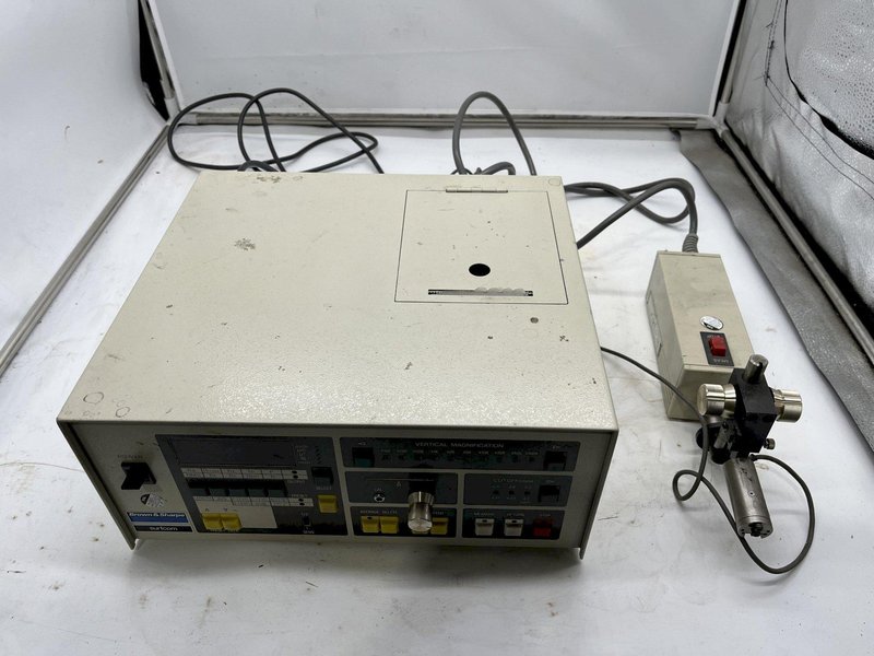 BROWN &amp; SHARPE SURFCOM MODEL 110B SURFACE TEXTURE MEASURING INSTRUMENT: STOCK #16553
