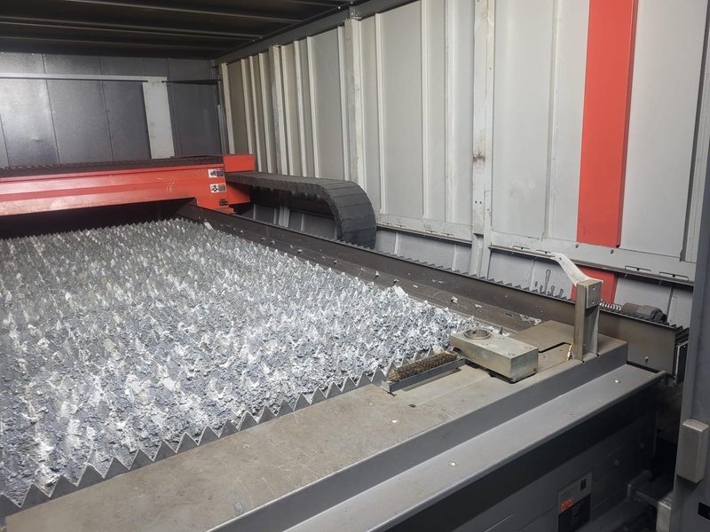 6000 Watt Bystronic BySmart 3015 Fiber CNC Laser, 2021 – Shuttle Table, 5′ x 10′, Low Hours