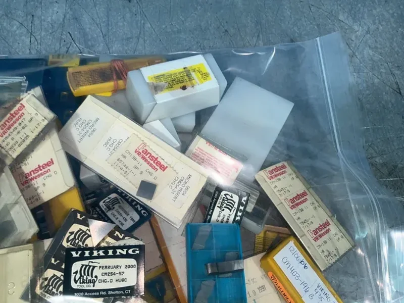 VIKING, INGERSOLL RAND, ATC, KENNAMETAL MISC. INDEXABLE CARBIDE INSERTS