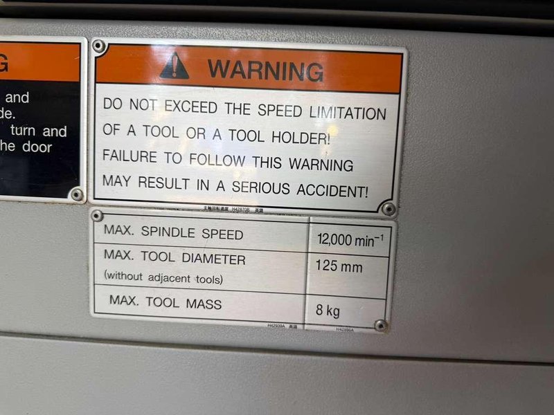 Mori Seiki NV5000A/40 CNC Vertical Machining Center – 12,000 RPM Mill