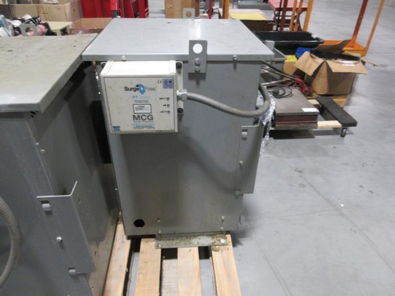 Fargo Electric 3 Phase Step Down Transformer, with MGC Surge Protection- Auction Item