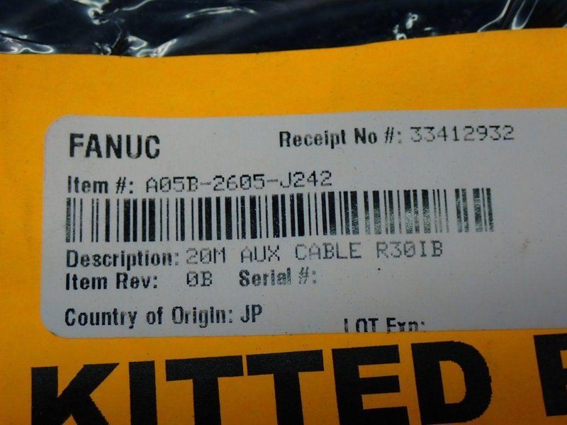 FANUC 20M R30IB AUX CABLE  -  A05B-2605-J242