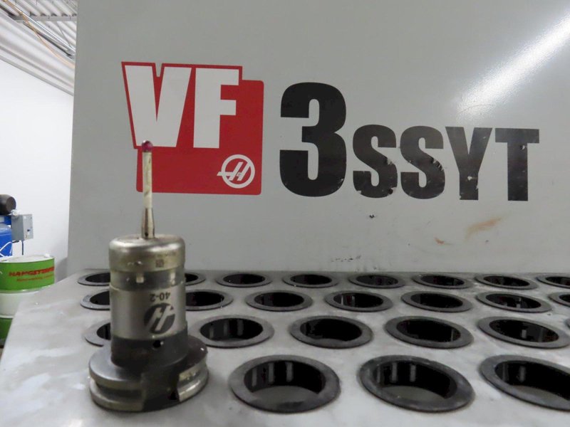 Haas VF-3SSYT CNC Vertical Machining Center with Midaco Pallet Changer, Thru Spindle Coolant, Probing