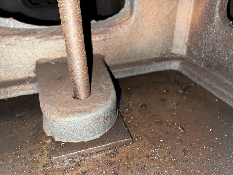 T-Slotted Floor Plates (2); Each Plate 69&quot; wide x 118&quot; long x 14&quot; thick