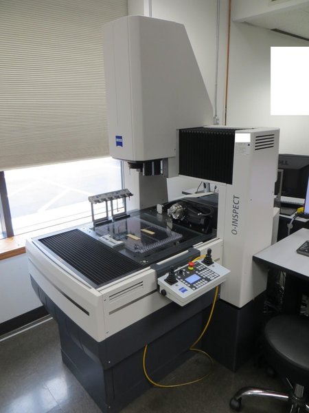 Zeiss O-Inspect 5/4/3 Multi-Sensor Measuring Machine with Rotary Axis, Zeiss VAST XXT, Zeiss Discovery Zoom Lens