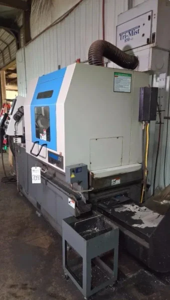USED NOMURA .787" X 7.87" AUTOMATIC SWISS TYPE CNC LATHE MODEL NN-20UBB