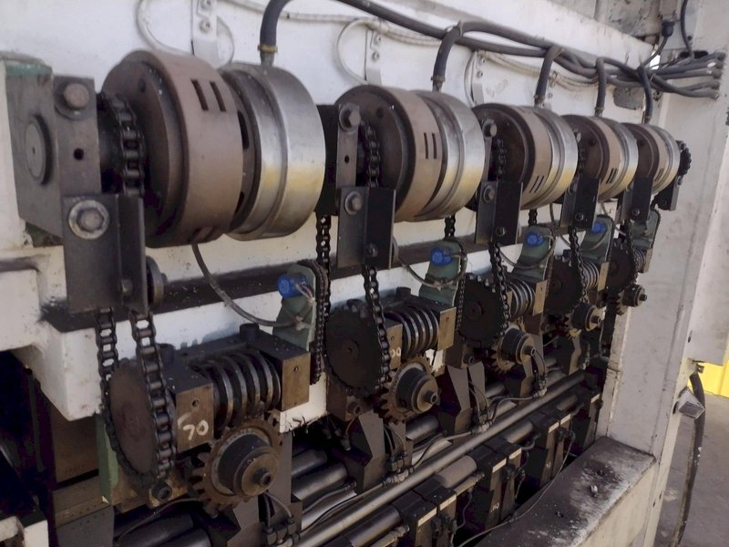 MAUST 60x1-1/4 17-ROLL 6-HIGH BACKED UP PRECISION LEVELER (14453)