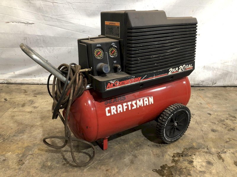 2 HP CRAFTSMAN PORTABLE AIR COMPRESSOR: STOCK #10969
